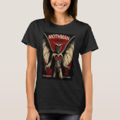 Mothman  Mysterious Winged Creature T-shirt (Voorkant)