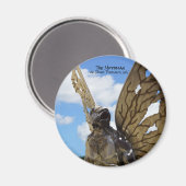 Mothman of Point Aangename Koelkast Magnet (Voorkant / Achterkant)