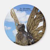 Mothman of Point Aangename Koelkast Magnet (Voorkant)