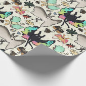 Mothman Pattern Cadeaupapier (Hoek)