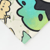 Mothman Pattern Fleece Deken (Hoek)