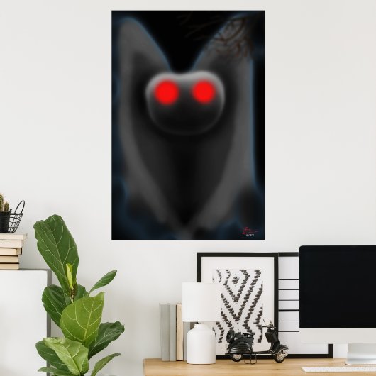 Mothman Poster (Thuiskantoor)