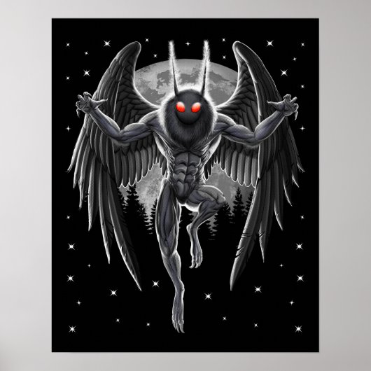 Mothman Poster (Voorkant)