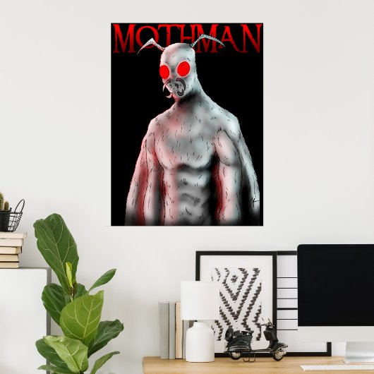 Mothman Poster (Thuiskantoor)