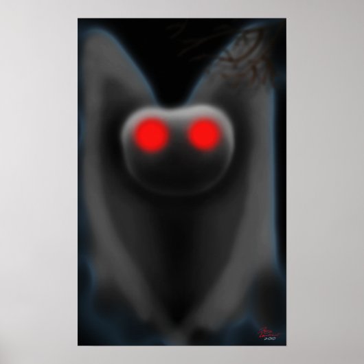 Mothman Poster Print (Voorkant)