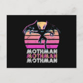 Mothman Retro 80s themed Gift Briefkaart (Voorkant)