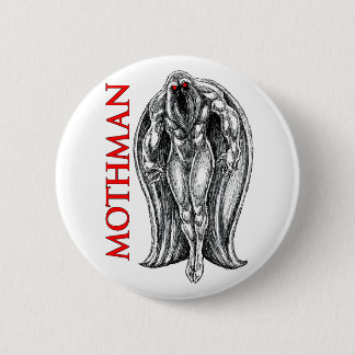 Mothman Ronde Button 5,7 Cm