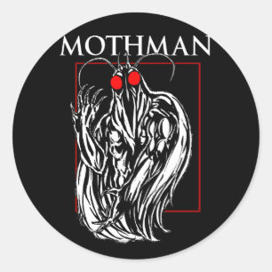 Mothman Ronde Sticker