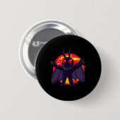 Mothman Schattige Cryptid Creatures Point Pleasant Ronde Button 5,7 Cm (Voorkant /achterkant)