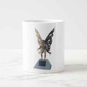 Mothman Statue van Point Pleasant West Virginia Grote Koffiekop
