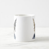 Mothman Statue van Point Pleasant West Virginia Koffiemok (Center)