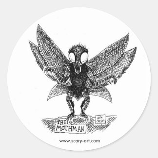 MOTHMAN STICKERS