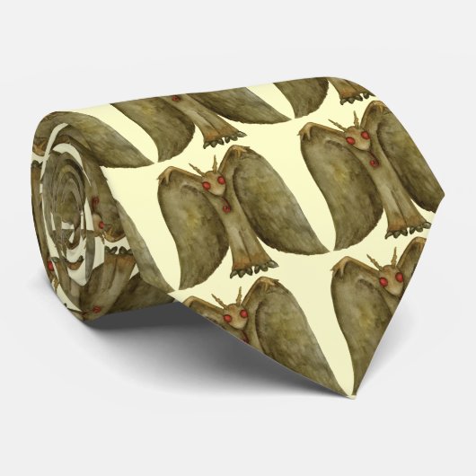 Mothman Stropdas (Opgerold)