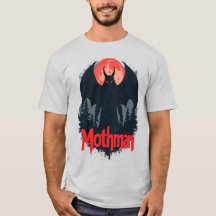 Mothman T-shirt – West Virginia Cryptid Legend T-s