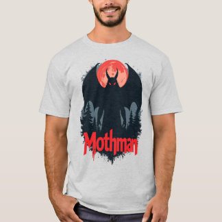 Mothman T-shirt – West Virginia Cryptid Legend T-s