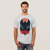 Mothman T-shirt – West Virginia Cryptid Legend T-s (Voorkant volledig)