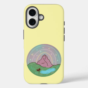 Mothman thuisplaneet Cryptid kosmische folklore- iPhone 16 Hoesje