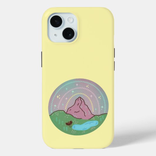 Mothman thuisplaneet | Cryptid Kosmische Folklore Case-Mate iPhone Case (Achterkant)