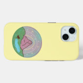 Mothman thuisplaneet | Cryptid Kosmische Folklore Case-Mate iPhone Case (Achterkant (horizontaal))