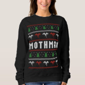 Mothman Ugly KerstSweater Trui (Voorkant)
