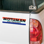 Mothman voor President Bumpersticker (Op Truck)
