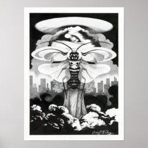 Mothra (atoombedekking) poster