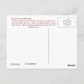 Mothra Hot Air Ballon Briefkaart (Achterkant)