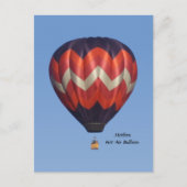 Mothra Hot Air Ballon Briefkaart (Voorkant)