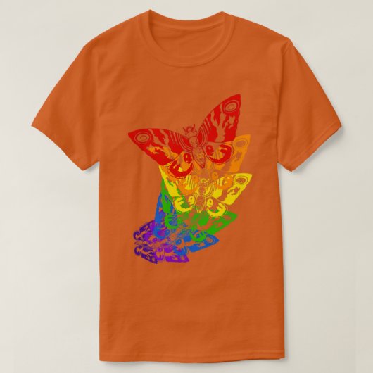MOTHRA Kleuren T-shirt (Design voorkant)