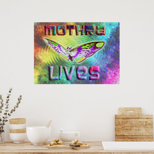 Mothra Poster (Keuken)