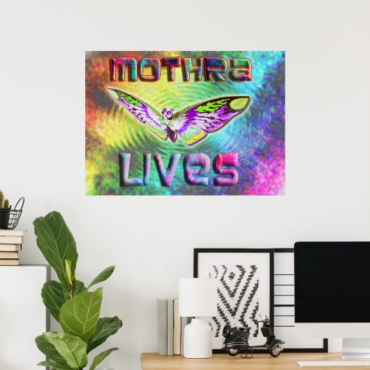 Mothra Poster (Thuiskantoor)