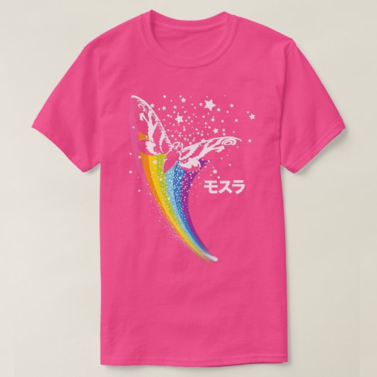 MOTHRA RAINBOW 1 T-SHIRT (Design voorkant)