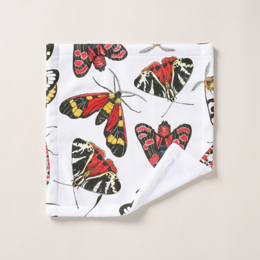 Moths Bad Handdoek (Wasdoekje)