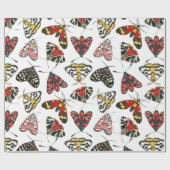 Moths Cadeaupapier (Vlak)