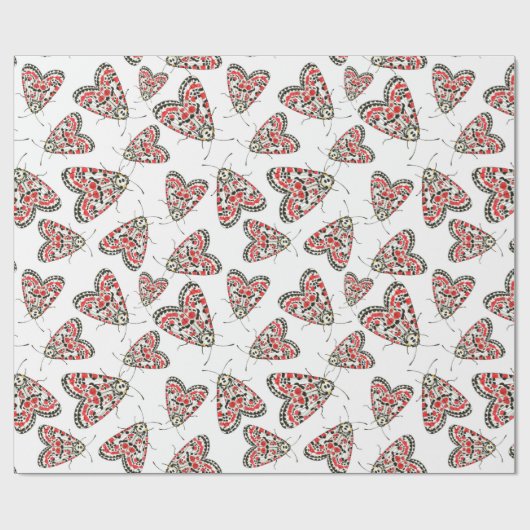 Moths Cadeaupapier (Vlak)