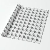 Moths Cadeaupapier (Uitgerold)