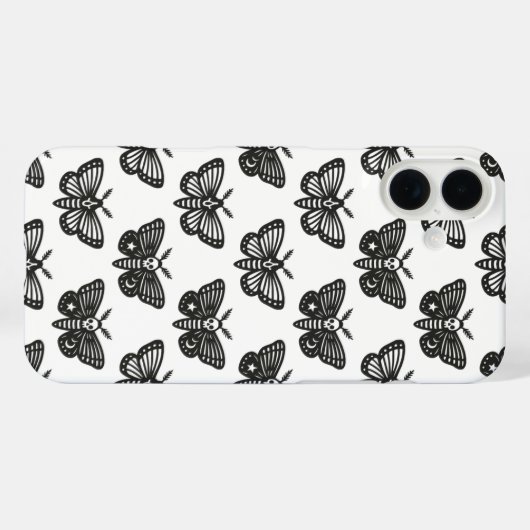 Moths Case-Mate iPhone Case (Achterkant (horizontaal))