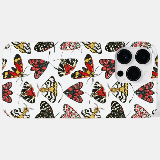 Moths Case-Mate iPhone Case (Achterkant (horizontaal))