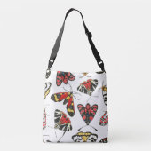 Moths Crossbody Tas (Achterkant)