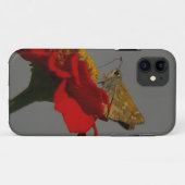 Moths en Red Zinnia Case-Mate iPhone Case (Achterkant (horizontaal))