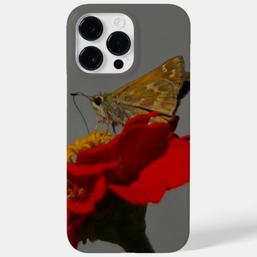 Moths en Red Zinnia Case-Mate iPhone Case (Achterkant)