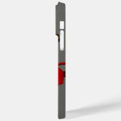 Moths en Red Zinnia Case-Mate iPhone Case (Achterkant / Links)