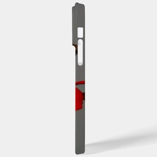 Moths en Red Zinnia Case-Mate iPhone Case (Achterkant / Links)