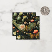 Moths & Familiars - Note Kaart, bedankje Notitiekaartje (Voorkant / Achterkant in situ)