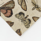  Moths Fleece Blanket Deken (Hoek)