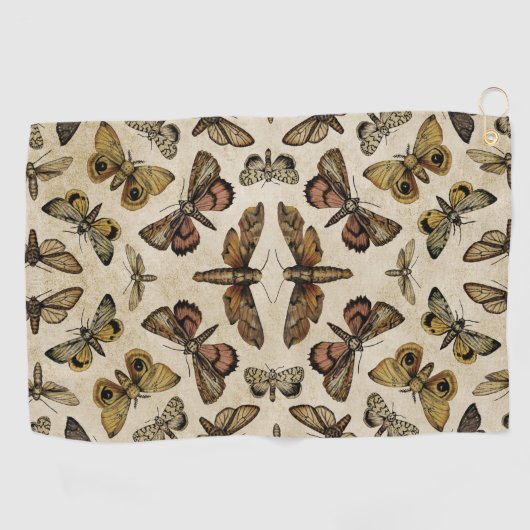  Moths Golfhanddoek (Horizontaal)