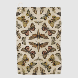  Moths Golfhanddoek