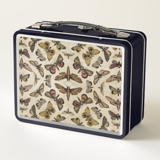  Moths Metal Lunch Box (Achterkant)