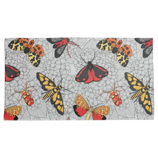 Moths on hydrangea kussensloop (Voorkant-Rechts)