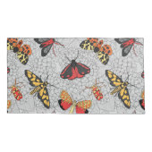 Moths on hydrangea kussensloop (Achterkant-Links)